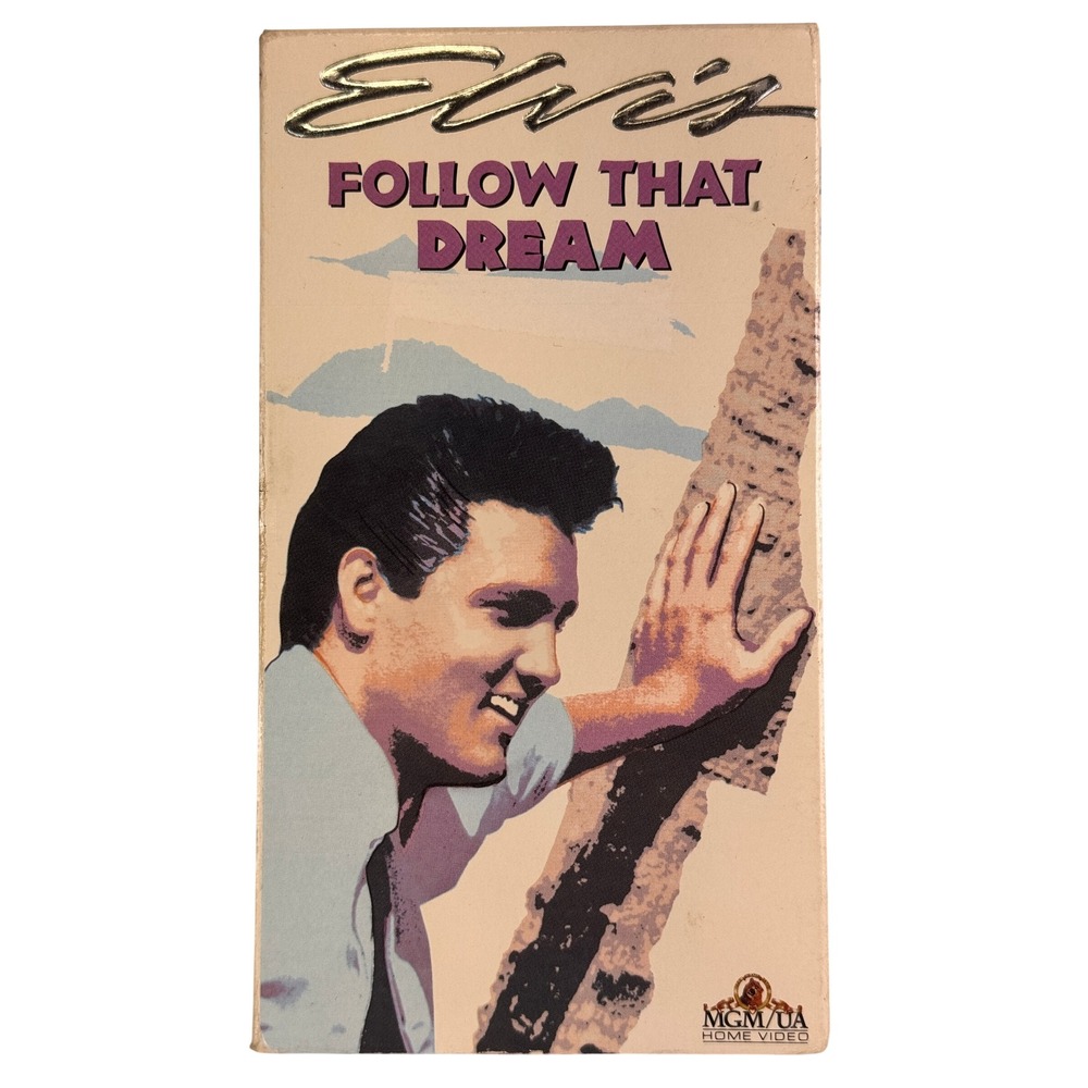 Elvis Presley Follow That Dream MGM UA Home Video VHS Movie 1961‎ Classic